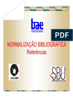 Normalização Bibliografica para Referências