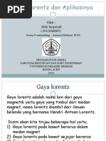Download Gaya Lorentz Dan Aplikasinya by aldoherpriadi SN168838450 doc pdf