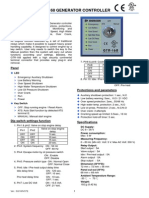 Gtr-168 Generator Controller: Description