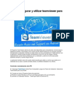 Como Configurar y Utilizar Teamviewer para Android