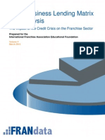 Small Business Lending Matrix and Analysis