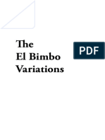 The El Bimbo Vatiations