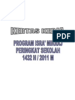 Kertas Kerja Israk Mikraj