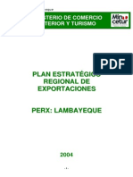 Plan estratégico de exportaciones de Lambayeque 2004