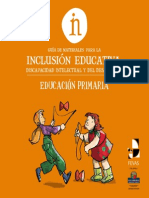 Fevas Inclusion Educativa Primaria
