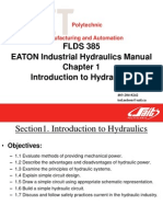 1 - FLDS 385 Chapter 1 Intro To Hydraulics