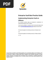 Download EV 10 Best Practice - Implementing Enterprise Vault on VMware January 2012 by Tekkie SN168900883 doc pdf