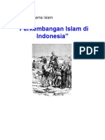 Makalah perkembangan islam di Indonesia