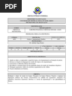 Programa Lógica e Argumentação