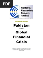 Pakistan and Global Financial Crisis