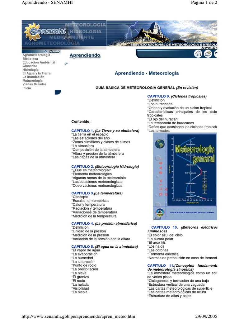 Metereologia Guia Basica PDF | PDF | Meteorología | Tierra