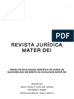 REVISTA JURÍDICA MATER DEI - volume 3