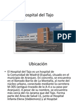 Hospital Del Tajo Modelo Analogo