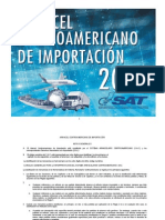 Arancel Centroamericano de Importación 2013