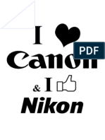 Canon and Nikon