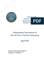 Independent Assessment of The Air Force Nuclear Enterprise