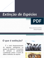 Extinção de Espécies