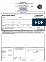 Matawan OPRA Request Form