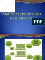 Estadísticas de Internet en El Ecuador