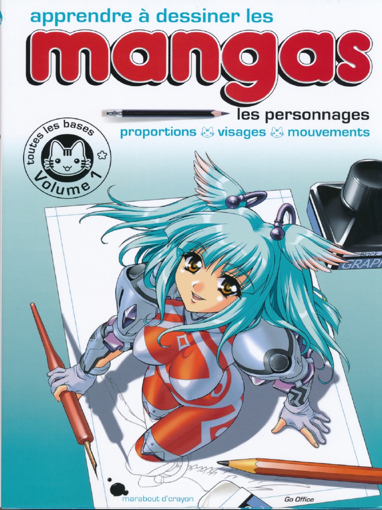 Apprendre à Dessiner Manga Pdf Apprendre.a.dessiner - Les.mangas (DRAW PROJECT) | PDF