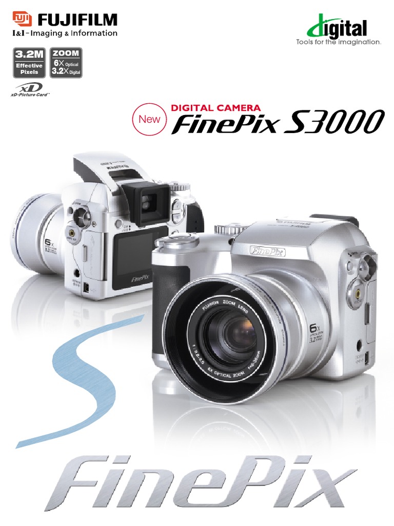 Functions Digital Camera Finepix S3000 PDF Zoom Lens Camera