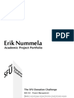 Academic Project Portfolio