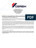 CEMEX Reporte Anual 2012