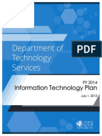 FY2014 Utah Department of Technology Services Information Technology Plan