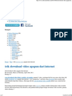 Download Trik Download Video Streaming by Indra Paqotz SN168994884 doc pdf