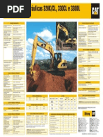 Escavadeiras CAT 320C CL_330CL_330DL