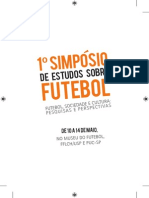 1º Simposio de Estudos Sobre Futebol