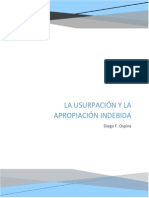 El Delito de Usurpación y Apropiación Indebida en La República de Panamá