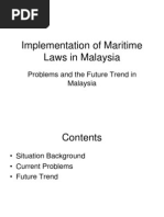 Maritime Law in Malaysia