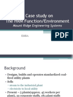 THE HRM Function - Mount Ridge Engineering System