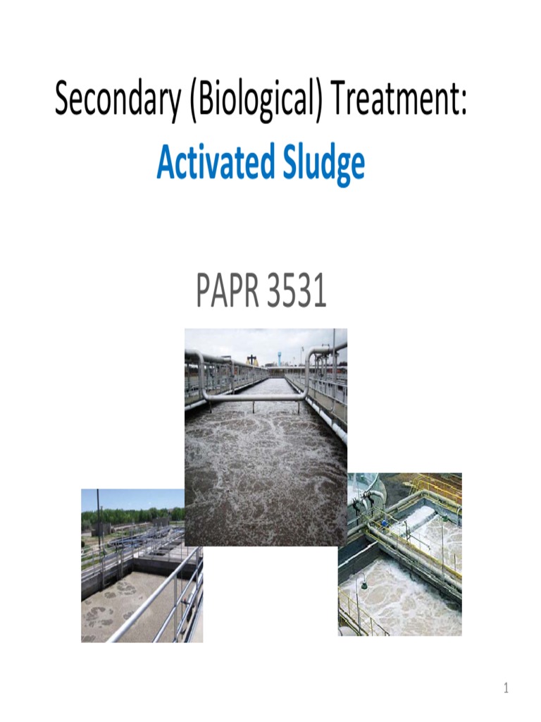 activated-sludge.pdf | Sewage Treatment | Industries