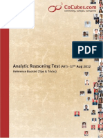 ANALYTICAL REASONING