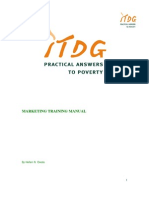 Itdg-marketingtrainingmanual