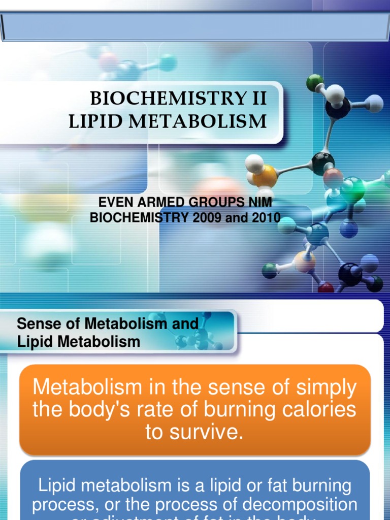 Lipid Metabolism Overview and Pathways | PDF | Fatty Acid | Cholesterol