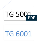 TG 5001