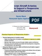 Using Proven Aircraft Avionics Principles To Support A Responsive Space Infrastructure