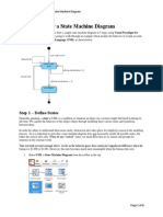 5 Steps To Draw A State Machine Diagram