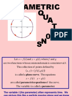 Parametric Equations