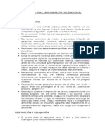 Consejos Para Una Correcta Higiene Vocal