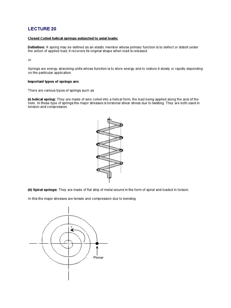 Strength of Materials Lecture Notes PDF Bending Beam (Structure)