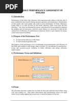 Boiler Energy Audit Manual