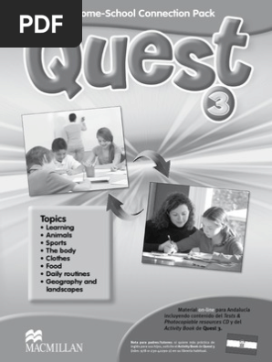 Quest 3 Workbook Linguistics Books - 