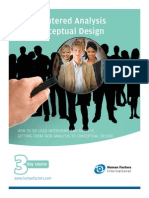 User Centered Analysis and Conceptual Design 