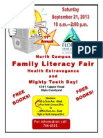 Family Literacy Fair 2013 090313