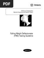 Download Falling Weight DeflectometerFWD Testing Guideline by pavementchina SN169088141 doc pdf