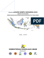 PEDOMAN - Peta Gempa Indonesia 2010 Finali